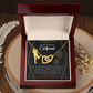 To My Girlfriend Better Person Inseparable Necklace-Express Your Love Gifts