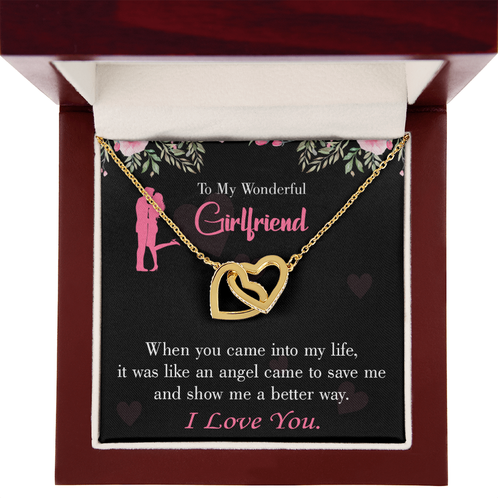 To My Girlfriend Better Way Inseparable Necklace-Express Your Love Gifts