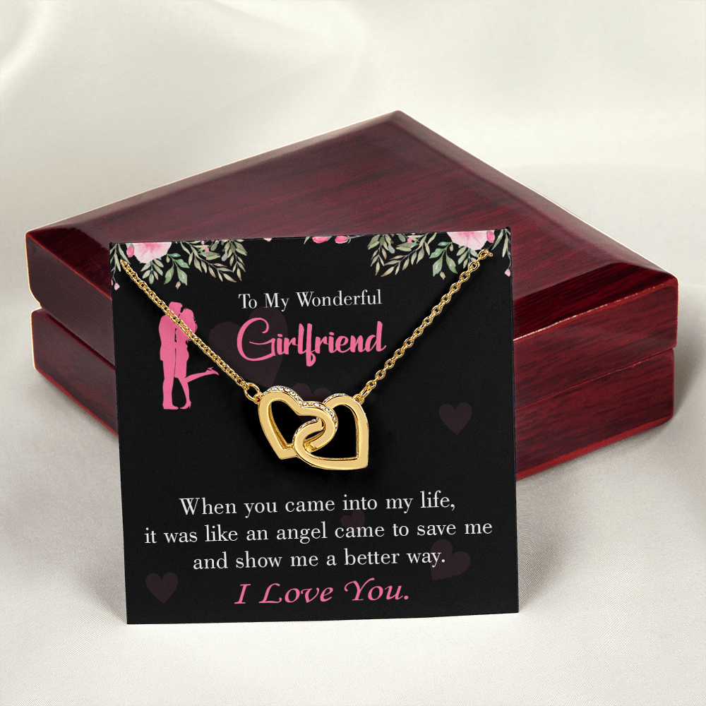 To My Girlfriend Better Way Inseparable Necklace-Express Your Love Gifts