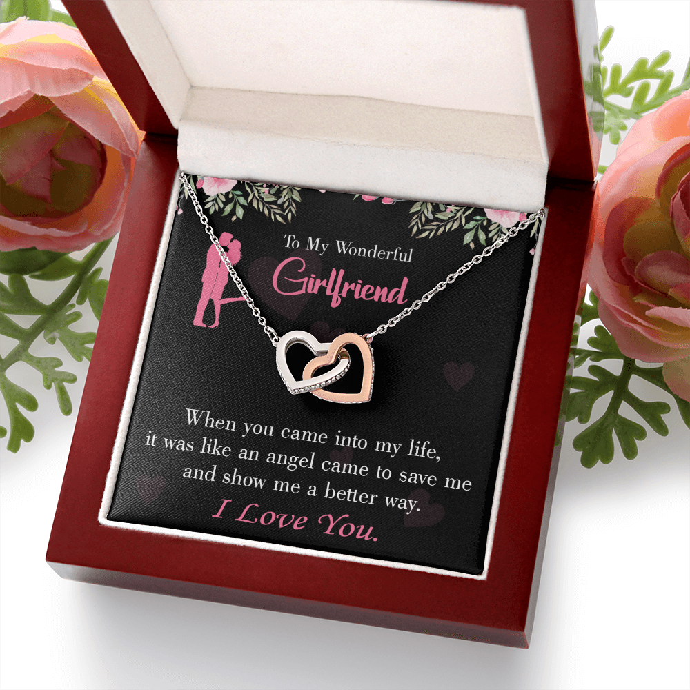 To My Girlfriend Better Way Inseparable Necklace-Express Your Love Gifts