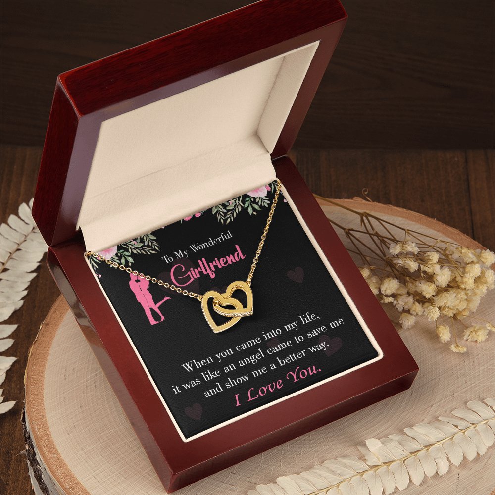 To My Girlfriend Better Way Inseparable Necklace-Express Your Love Gifts