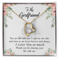 To My Girlfriend By My Side Forever Necklace w Message Card-Express Your Love Gifts