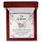 To My Girlfriend By My Side Inseparable Necklace-Express Your Love Gifts