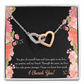 To My Girlfriend Cherish You Inseparable Necklace-Express Your Love Gifts