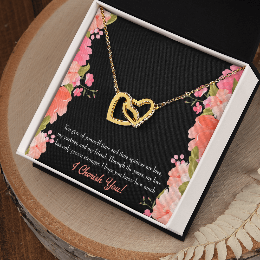 To My Girlfriend Cherish You Inseparable Necklace-Express Your Love Gifts