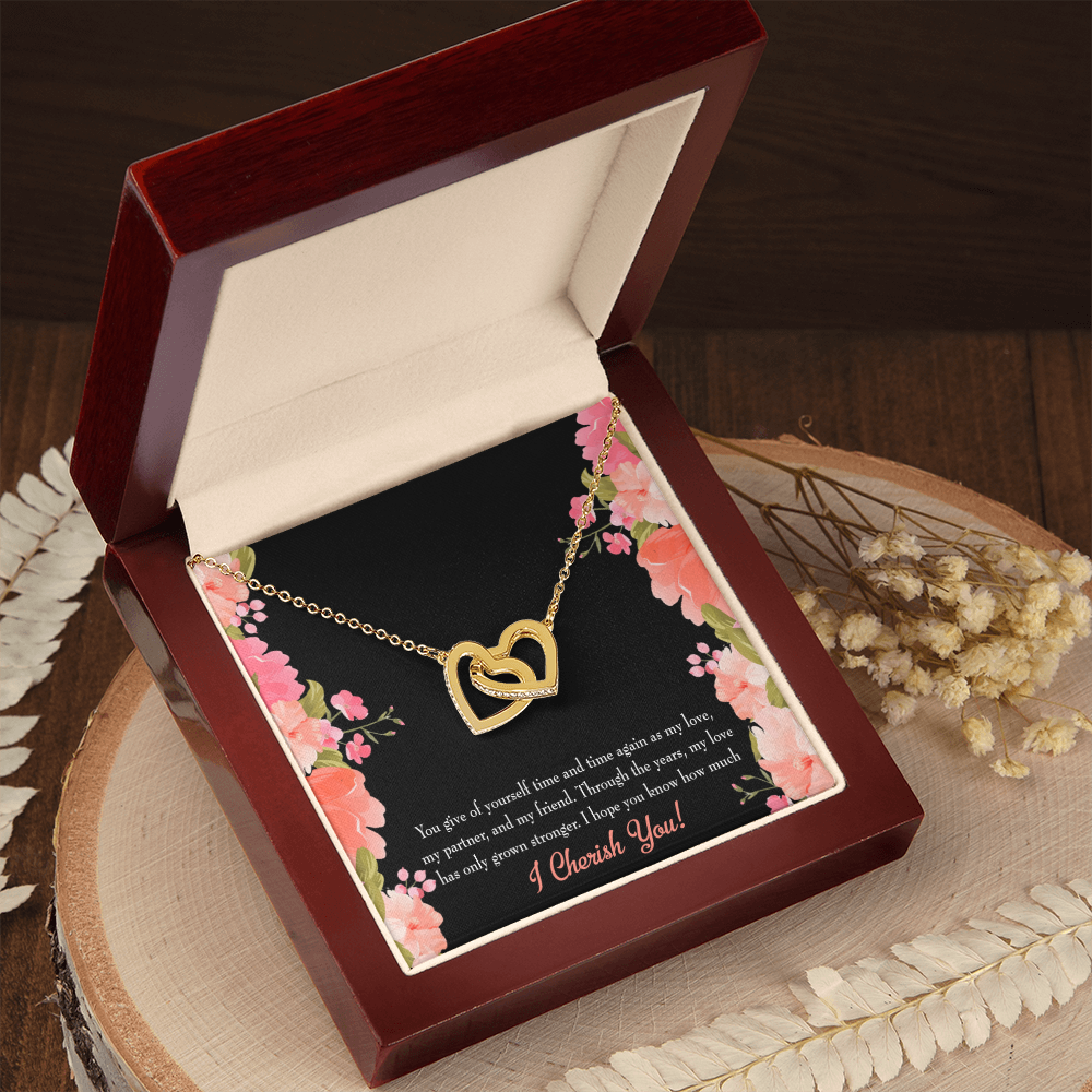 To My Girlfriend Cherish You Inseparable Necklace-Express Your Love Gifts