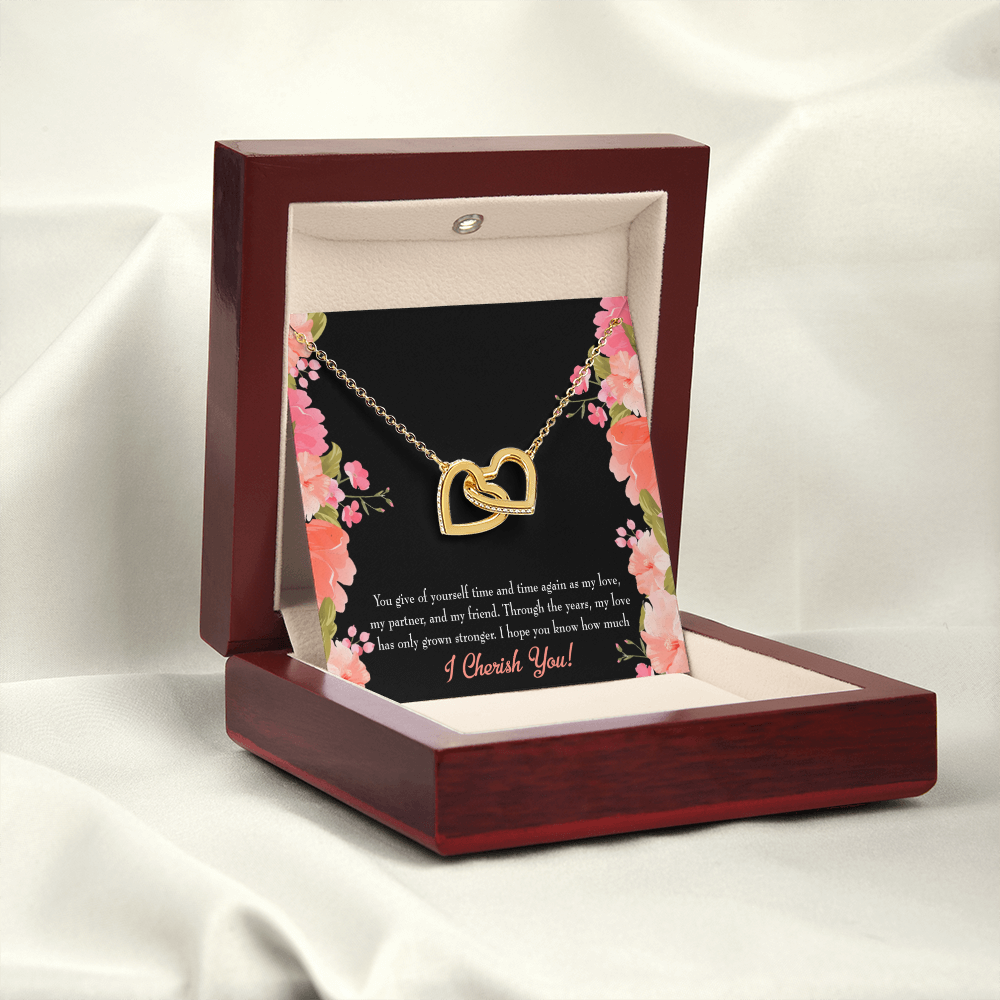 To My Girlfriend Cherish You Inseparable Necklace-Express Your Love Gifts