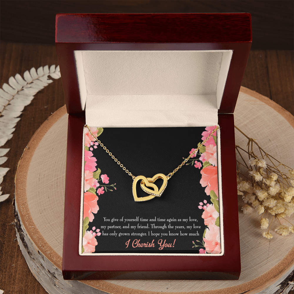 To My Girlfriend Cherish You Inseparable Necklace-Express Your Love Gifts