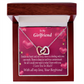 To My Girlfriend Deep Joy And True Contentment Inseparable Necklace-Express Your Love Gifts
