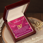 To My Girlfriend Deep Joy And True Contentment Inseparable Necklace-Express Your Love Gifts