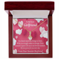 To My Girlfriend Every Moment Spent With You Girlfriend Card Alluring Ribbon Necklace Message Card-Express Your Love Gifts