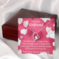 To My Girlfriend Every Moment Spent With You Girlfriend Card Forever Necklace w Message Card-Express Your Love Gifts