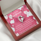 To My Girlfriend Every Moment Spent With You Girlfriend Card Forever Necklace w Message Card-Express Your Love Gifts