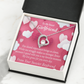 To My Girlfriend Every Moment Spent With You Girlfriend Card Forever Necklace w Message Card-Express Your Love Gifts