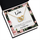 To My Girlfriend Every Single Day Inseparable Necklace-Express Your Love Gifts