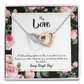 To My Girlfriend Every Single Day Inseparable Necklace-Express Your Love Gifts