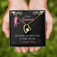 To My Girlfriend Everyday Forever Necklace w Message Card-Express Your Love Gifts