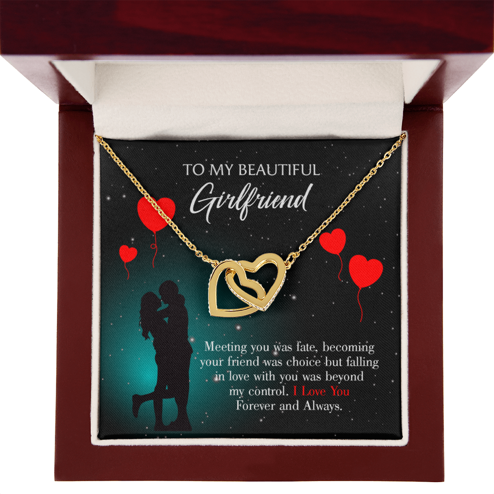 To My Girlfriend Forever and Always Inseparable Necklace-Express Your Love Gifts