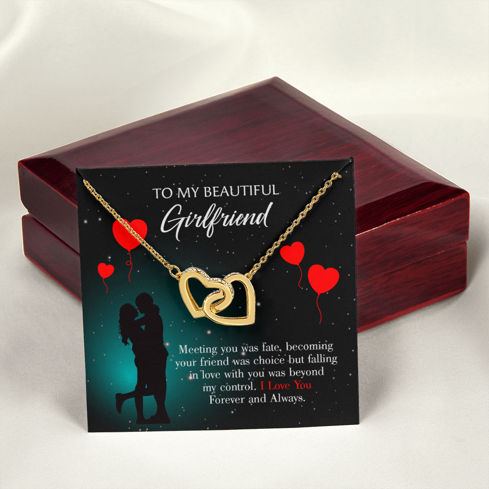 To My Girlfriend Forever and Always Inseparable Necklace-Express Your Love Gifts