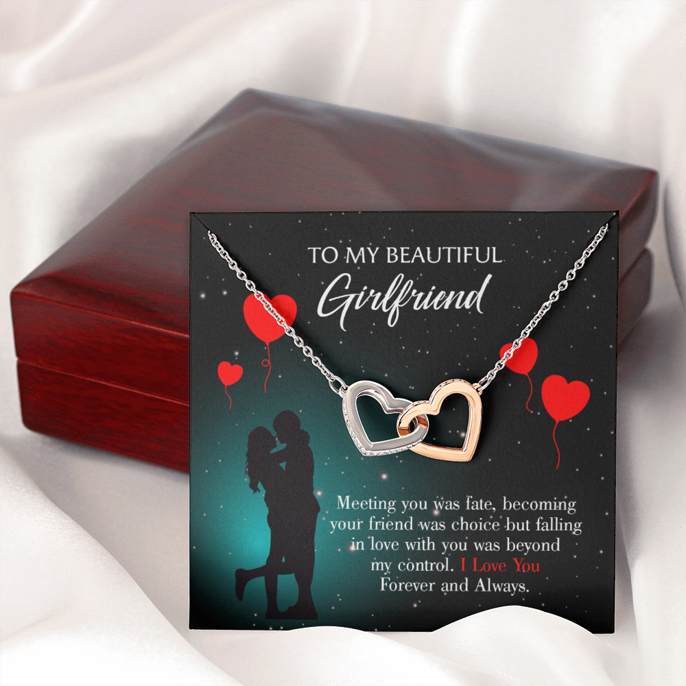 To My Girlfriend Forever and Always Inseparable Necklace-Express Your Love Gifts