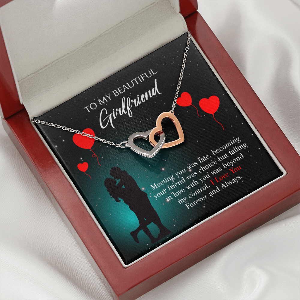 To My Girlfriend Forever and Always Inseparable Necklace-Express Your Love Gifts