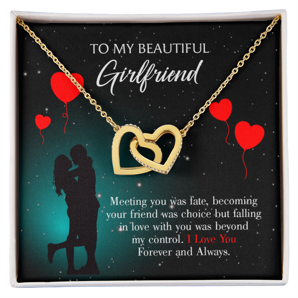 To My Girlfriend Forever and Always Inseparable Necklace-Express Your Love Gifts