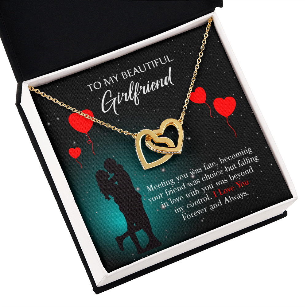 To My Girlfriend Forever and Always Inseparable Necklace-Express Your Love Gifts