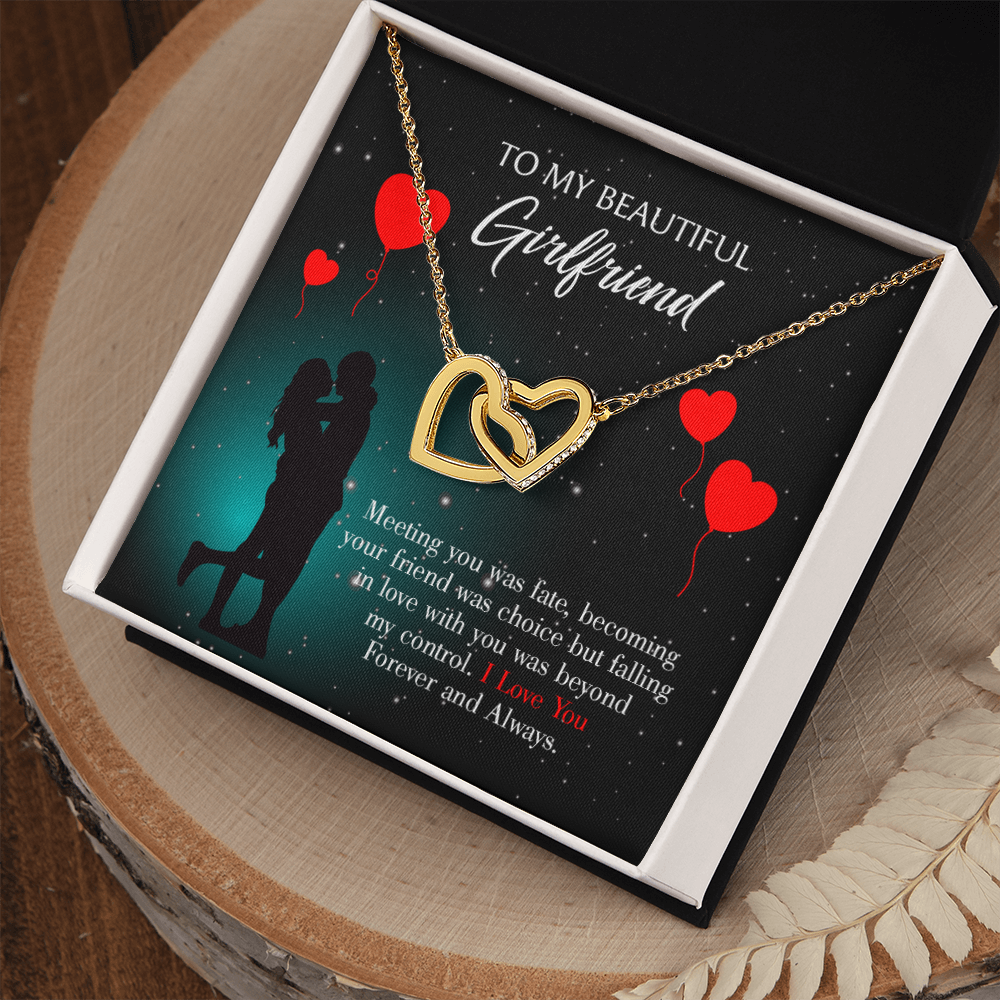 To My Girlfriend Forever and Always Inseparable Necklace-Express Your Love Gifts