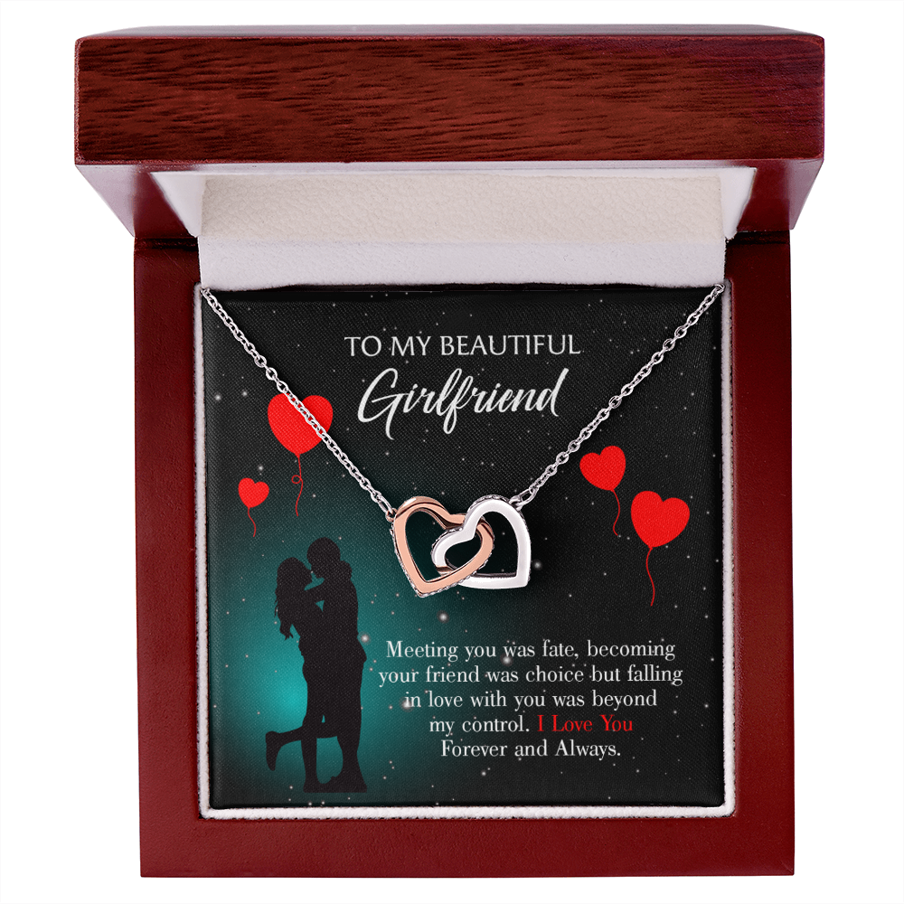 To My Girlfriend Forever and Always Inseparable Necklace-Express Your Love Gifts