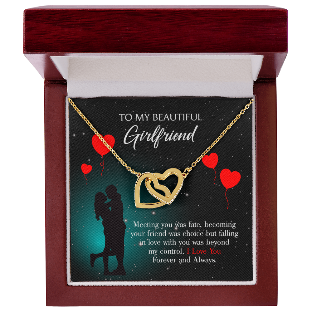 To My Girlfriend Forever and Always Inseparable Necklace-Express Your Love Gifts