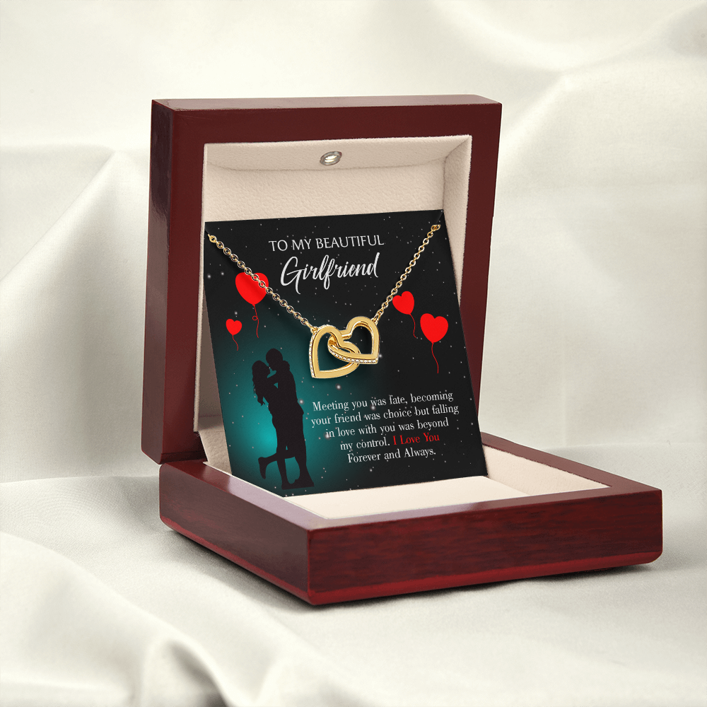 To My Girlfriend Forever and Always Inseparable Necklace-Express Your Love Gifts