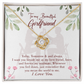 To My Girlfriend Forever my Soulmate Infinity Knot Necklace Message Card-Express Your Love Gifts