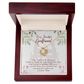 To My Girlfriend Forever my Soulmate Infinity Knot Necklace Message Card-Express Your Love Gifts