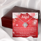 To My Girlfriend Forgive Me Infinity Knot Necklace Message Card-Express Your Love Gifts