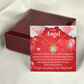 To My Girlfriend Forgive Me Infinity Knot Necklace Message Card-Express Your Love Gifts