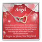 To My Girlfriend Forgive Me Inseparable Necklace-Express Your Love Gifts