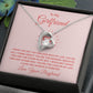 To My Girlfriend From the Day You Walked Into My Life Forever Necklace w Message Card-Express Your Love Gifts