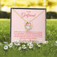 To My Girlfriend From the Day You Walked Into My Life Forever Necklace w Message Card-Express Your Love Gifts