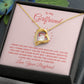 To My Girlfriend From the Day You Walked Into My Life Forever Necklace w Message Card-Express Your Love Gifts