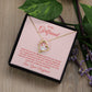 To My Girlfriend From the Day You Walked Into My Life Forever Necklace w Message Card-Express Your Love Gifts