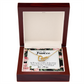 To My Girlfriend Future is Brighter Inseparable Necklace-Express Your Love Gifts