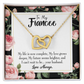 To My Girlfriend Future is Brighter Inseparable Necklace-Express Your Love Gifts