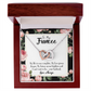 To My Girlfriend Future is Brighter Inseparable Necklace-Express Your Love Gifts