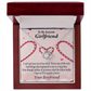 To My Girlfriend Girlfriend Gift We'll Be Together Forever Infinity Knot Necklace Message Card-Express Your Love Gifts