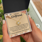 To My Girlfriend Girlfriend You Mean Everything To Me Infinity Knot Necklace Message Card-Express Your Love Gifts