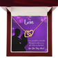 To My Girlfriend Good Gift Inseparable Necklace-Express Your Love Gifts