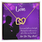 To My Girlfriend Good Gift Inseparable Necklace-Express Your Love Gifts