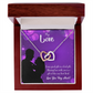 To My Girlfriend Good Gift Inseparable Necklace-Express Your Love Gifts