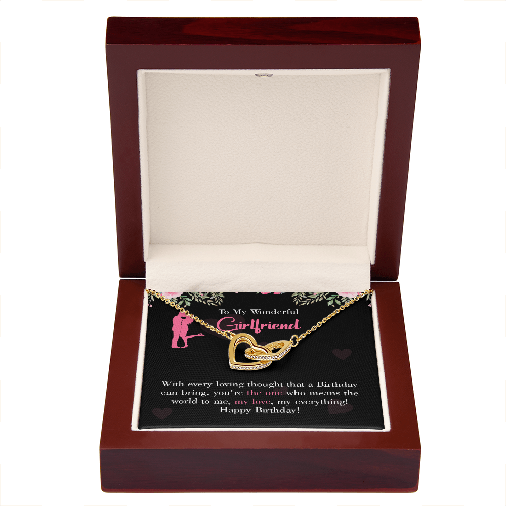 To My Girlfriend Happy Birthday! Inseparable Necklace-Express Your Love Gifts