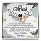 To My Girlfriend Happy Birthday Inseparable Necklace-Express Your Love Gifts